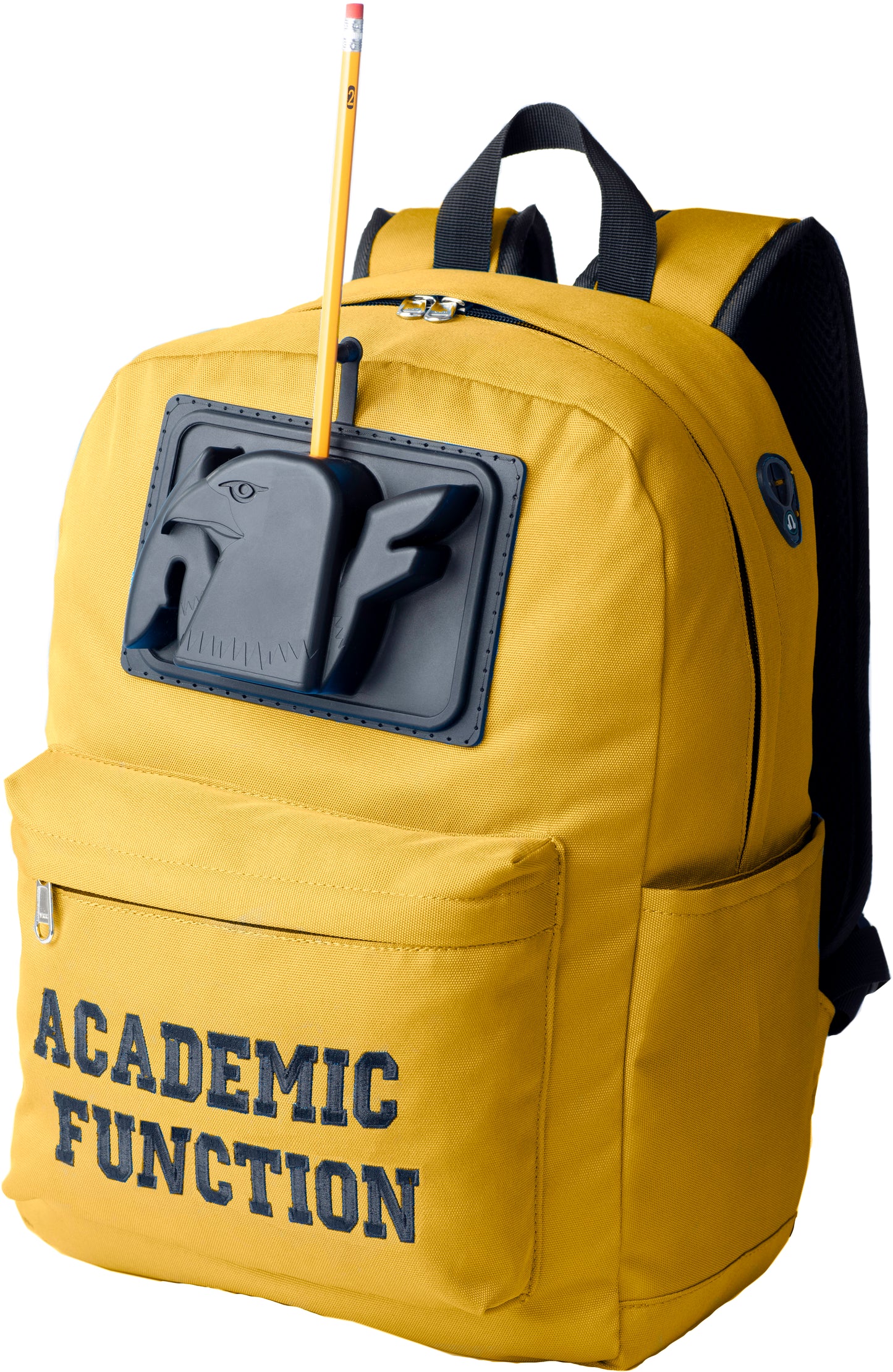 Academic Function backpacks with Integrated Powered Pencil Sharpener & cell phone charger - afrancillon.com
