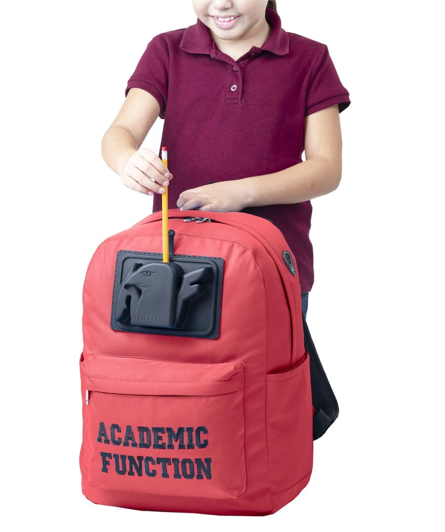 Academic Function backpacks with Integrated Powered Pencil Sharpener & cell phone charger - afrancillon.com